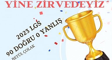 2023 LGS Türkiye Birincisi Kırklareli İmam Hatip Ortaokulu’ndan