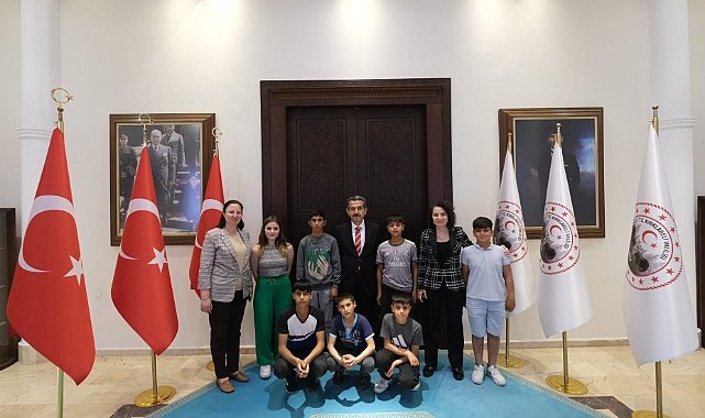 Başarılı Sporculardan Vali Ekici’ye Ziyaret