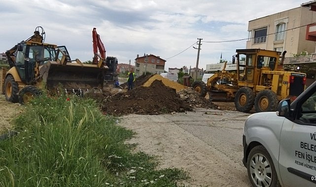 Başkan Özalp; “Altyapı Sorunlarını Çözüme Kavuşturuyoruz”