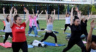 Çerkezköy, Dünya Yoga Gününü Kutladı