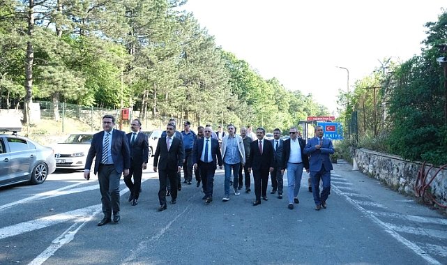 Dereköy Sınır Kapısı’nda İncelemelerde Bulundular