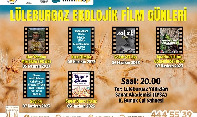 Ekolojik Film Günleri 5 Haziran’da Başlıyor