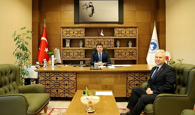 Genel Sekreter Ahmet Şimşek’e Veda Ziyareti