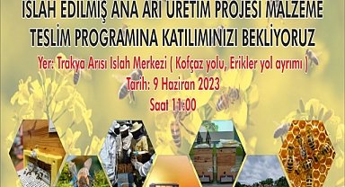 Kırklareli’nde Arıcılık Bu Çalışmalarla Yaygınlaştırılıyor