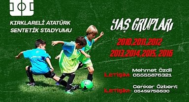 Kırklarelispor Yeni Yeteneklerini Arıyor