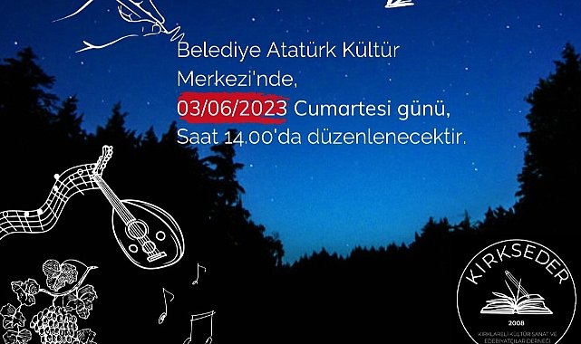 KIRKSEDER’den Etkinlik Hatırlatması