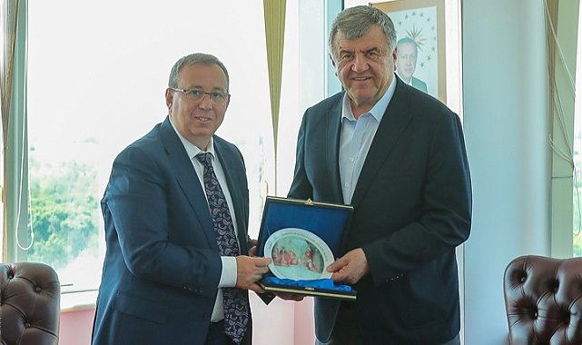 Rektör Tabakoğlu’na Ziyaret