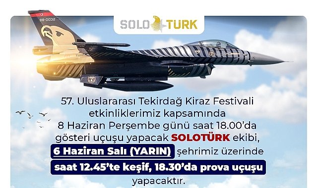 Solo Türk Kiraz Festivali’nde