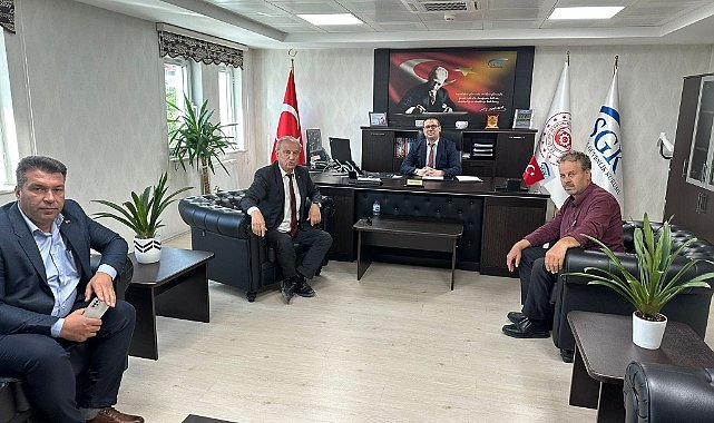 Ticaret Borsası’ndan SGK İl Müdürü Özdil’e Ziyaret