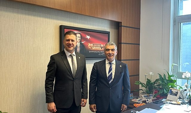 Volkan Can’dan Milletvekili Alagöz’e Ziyaret