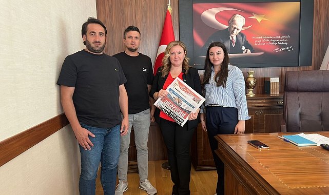 Alternatif’ten Müdür Özefsun’a “Hayırlı Olsun” Ziyareti