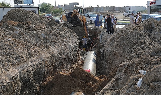 Altyapı Çalışmaları Hız Kesmeden Sürüyor