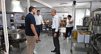 Başkan Uzunlar’dan Aşevi Ziyareti