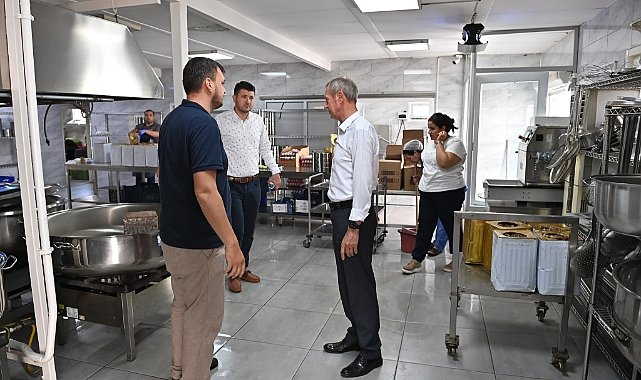 Başkan Uzunlar’dan Aşevi Ziyareti