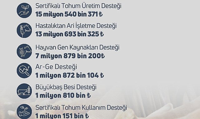 Destekleme Ödemeleri Bugün Hesaplarda