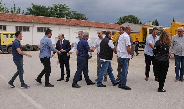 İl Özel İdaresi Bayramlaştı
