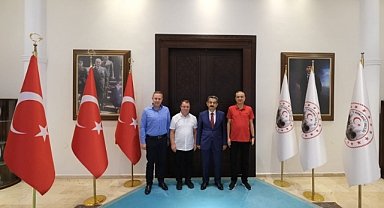 Ilık ve Düzenli’den Vali Ekici’ye Ziyaret