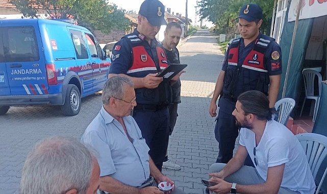 Jandarma’dan ‘Huzur ve Güven’ Uygulaması