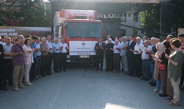 Kurbanlık Etler Dualarla Deprem Bölgesine Gönderildi