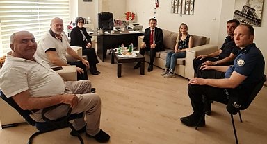 Kutlu’ya Başsağlığı Ziyareti 
