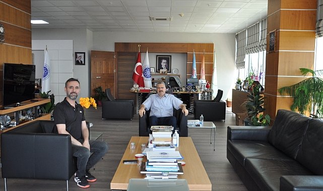 Rektör Şahin’e Ziyaret