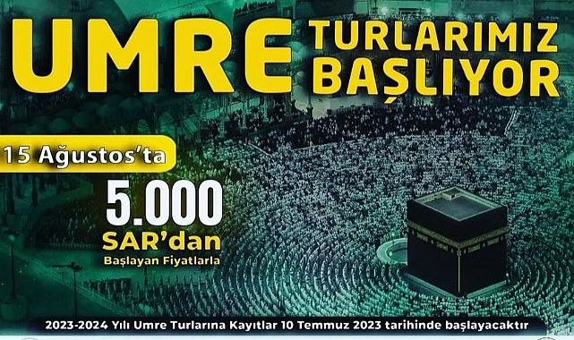 Umre Turları Başlıyor