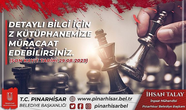 30 Ağustos'a Özel Satranç Turnuvası