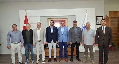 Diktaş ve Gümüş’ten, Rektör Şahin’e Ziyaret