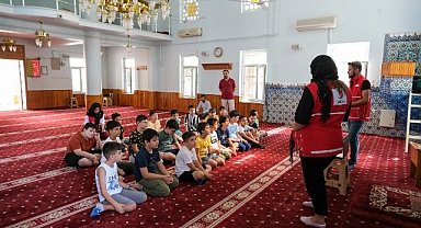 Kızılay’dan Miniklere, Afetten Korunma Bilinci 