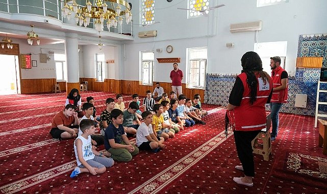 Kızılay’dan Miniklere, Afetten Korunma Bilinci