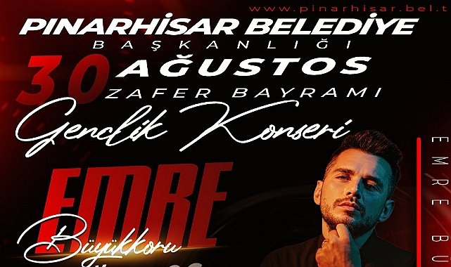 Pınarhisar’da Zafer Bayramı Coşkusu