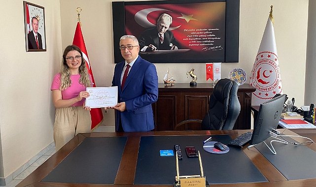 Teşekkür Belgesi İle Uğurlandı
